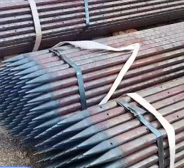 无锡超前小导管预埋钢管出尖打孔焊倒刺无缝焊管厂